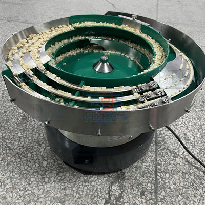 Alimentation et tri automatisés de pièces, alimentateur à bol vibrant, montage au sol ou sur table, conceptions personnalisées pour le tri de matériaux