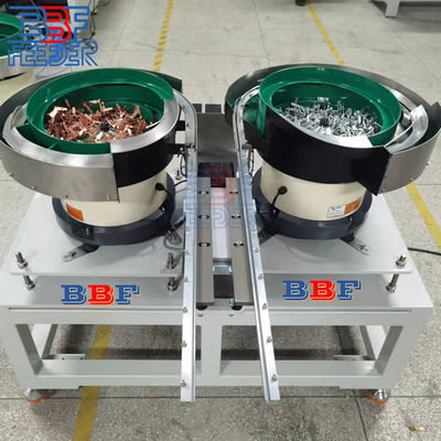 220V / 110V Composants en plastique automatique Noix Vibrating Bowl Nourrisseur