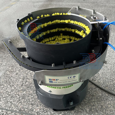 ROHS Automatisation du chargeur à vis de cuve Puissance électromagnétique 200W Vibrateur circulaire