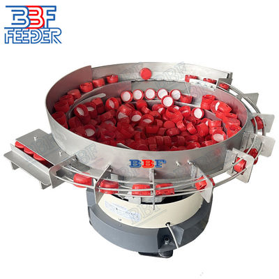 Système de convoyeur Cap Bowl Feeder Crown Caps Flip Top Cap Vibrating Linear Feeder