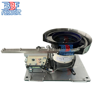Alimentateur à bol vibrant personnalisé revêtement PU 304 anneau métallique rond Alimentation vibrante