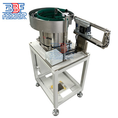 Alimentateur à bol vibrant en acier inoxydable personnalisé Parties en plastique Alimentateur électromagnétique