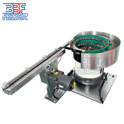 Alimentateur à bol vibrant personnalisé revêtement PU 304 anneau métallique rond Alimentation vibrante
