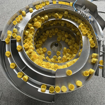 Vibreur à bol à alimentation vibrante basé sur les exigences du client avec moteur à vibration électromagnétique personnalisé pour une alimentation précise