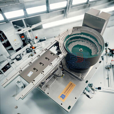 Polisseuse ou revêtement PU alimentateur vibrant à bol vert ou basé sur les exigences du client solution d'alimentation automatique de pièces