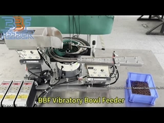 Noix de cuivre alimentateur à vis de cuve pièces métalliques alimentateur électromagnétique vibrant