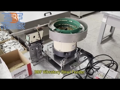 Alimentateur vibrant à bol rotatif magnétique pour pièces d'estampage en métal à orientation précise