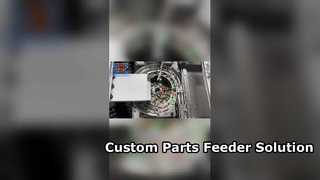 Alimentateur automatique de pièces en plastique personnalisé, vente en gros