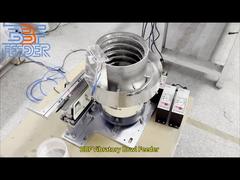 Système d'alimentation automatique de précision d'acier inoxydable de conducteur de bol vibrant de ressorts de la CE